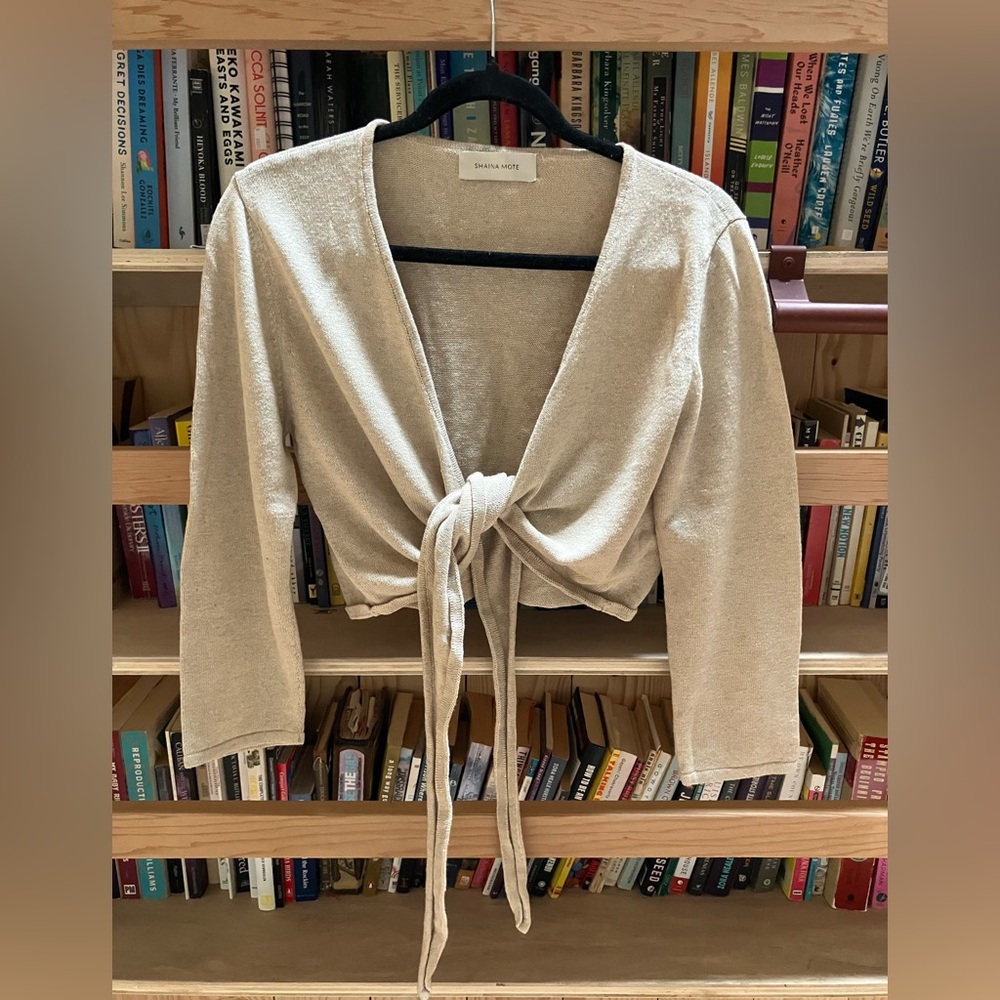 Shaina Mote Linen Elsa Top